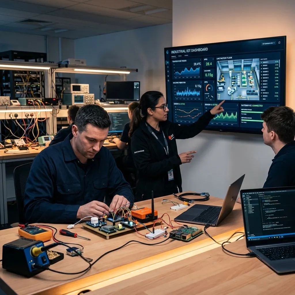 Industrial IoT Development — Tech Graylogix